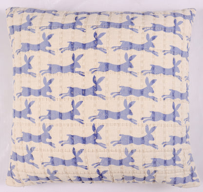 Rabbit Print Cushion Cover