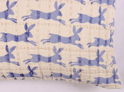 Rabbit Print Cushion Cover