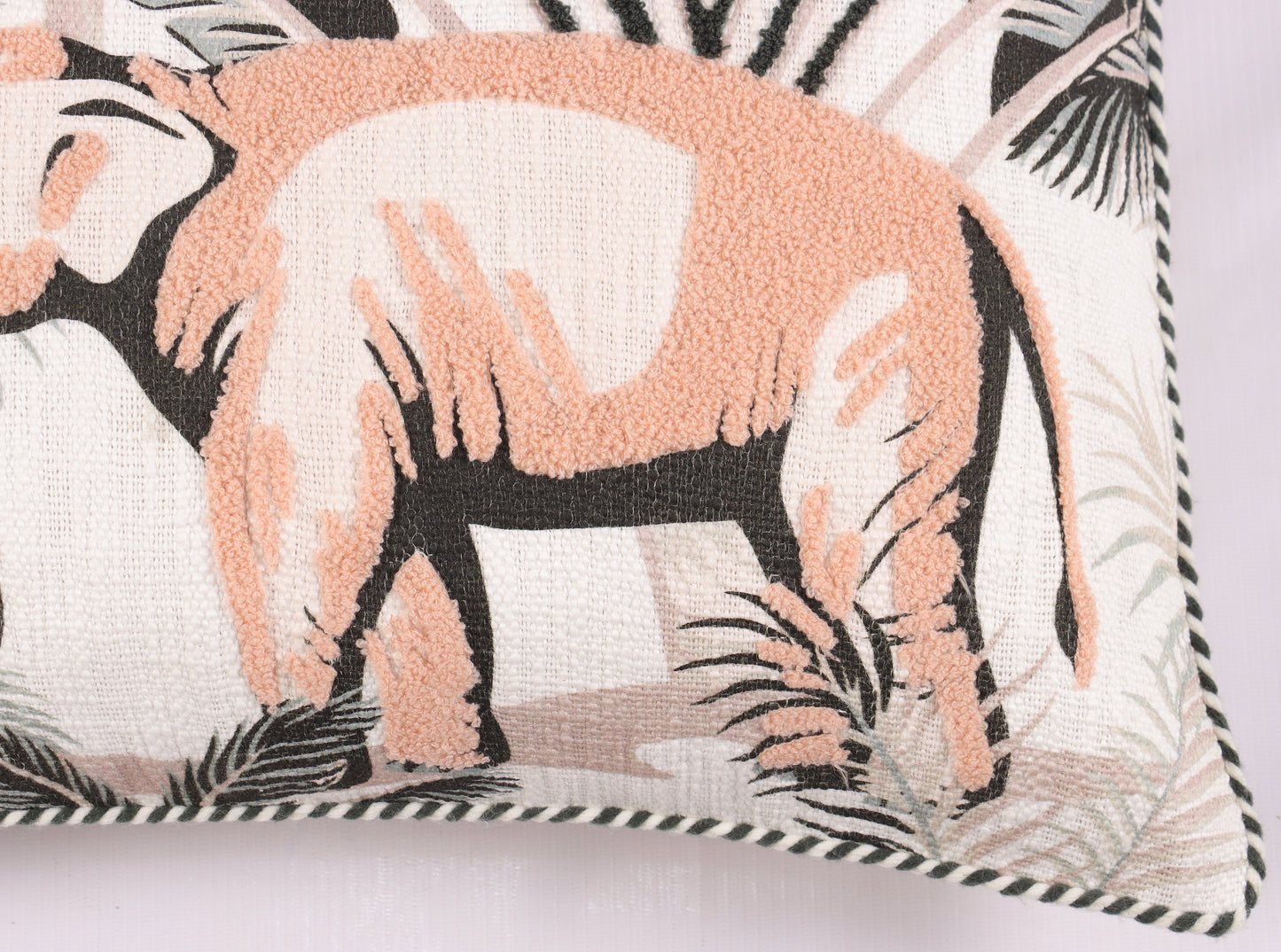 Elephant Print Cushion Cover