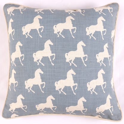 Horse Print Cushion Cover