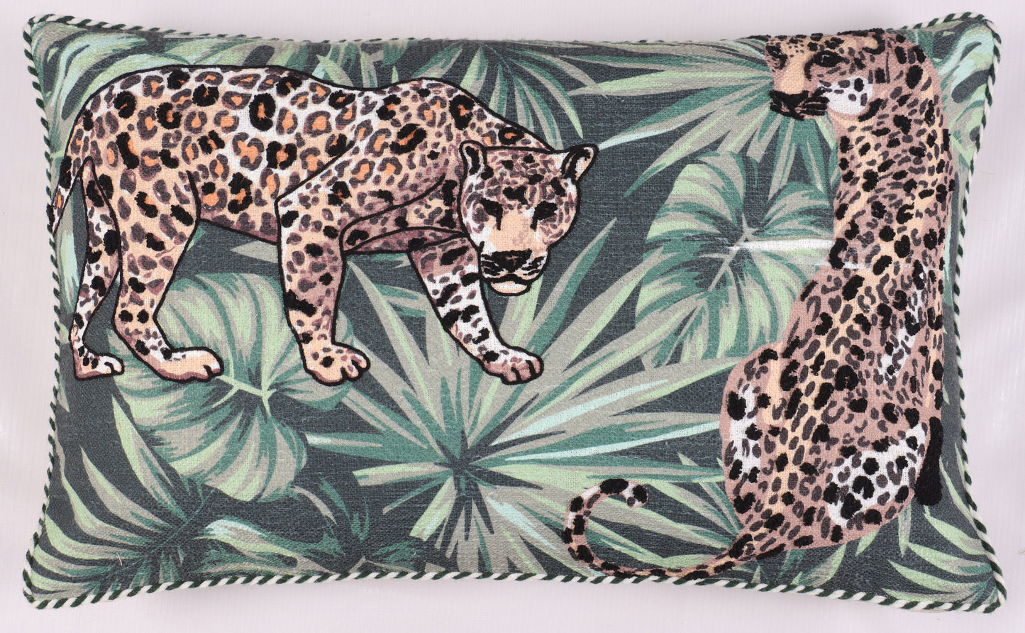 Jaguar Print Cushion Cover