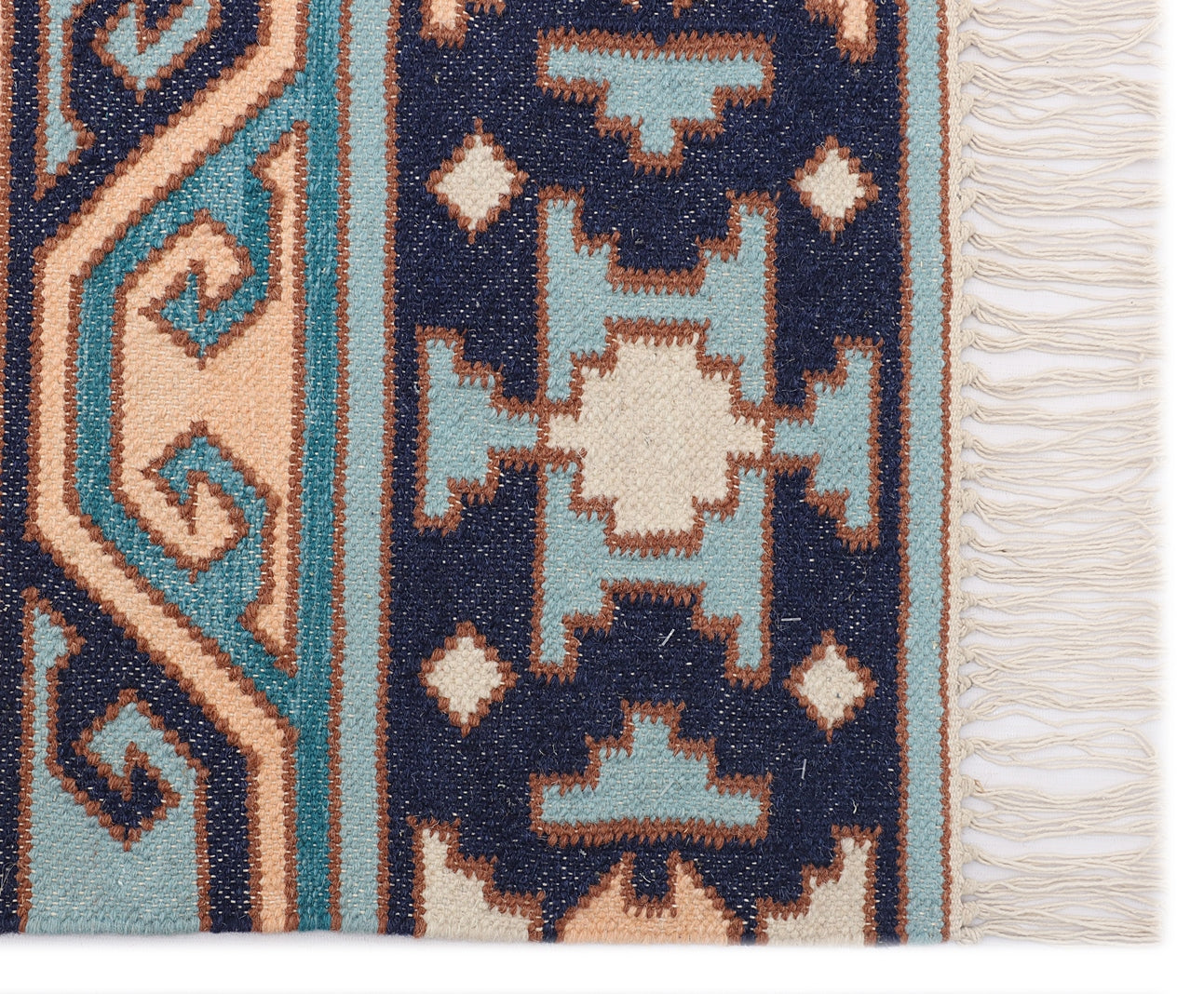 Hand Woven Wool Punja Kilim - 4'x6'