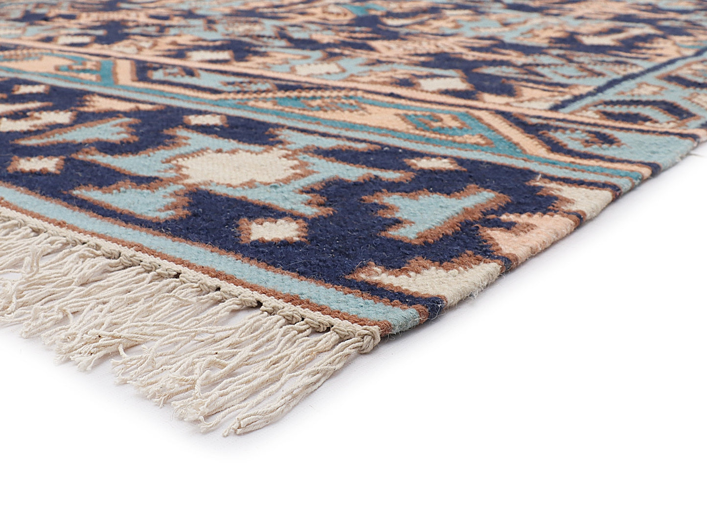 Hand Woven Wool Punja Kilim - 4'x6'