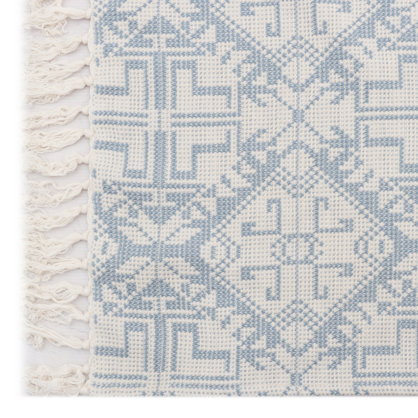 Cotton Jacquard Throw