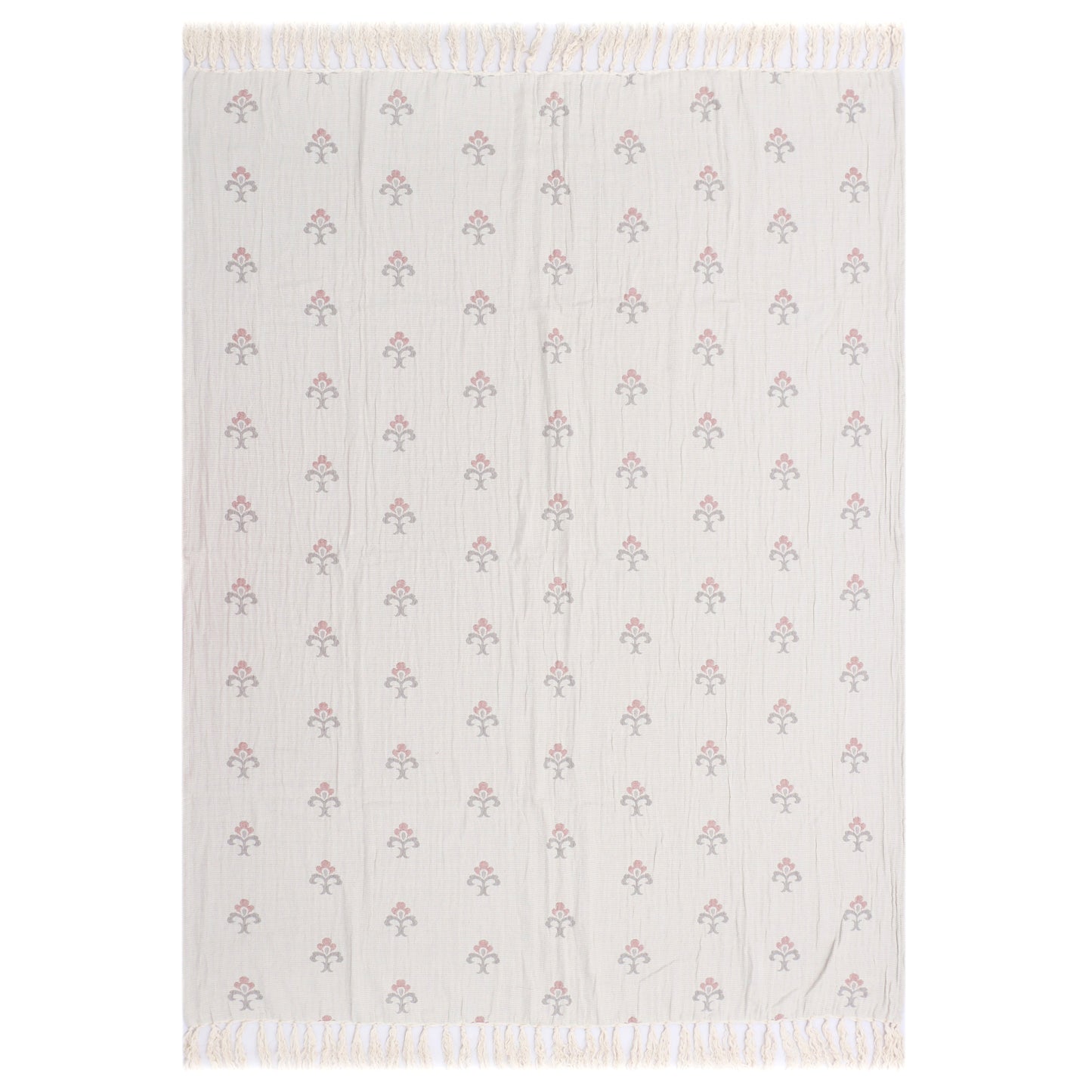 Cotton Jacquard Throw