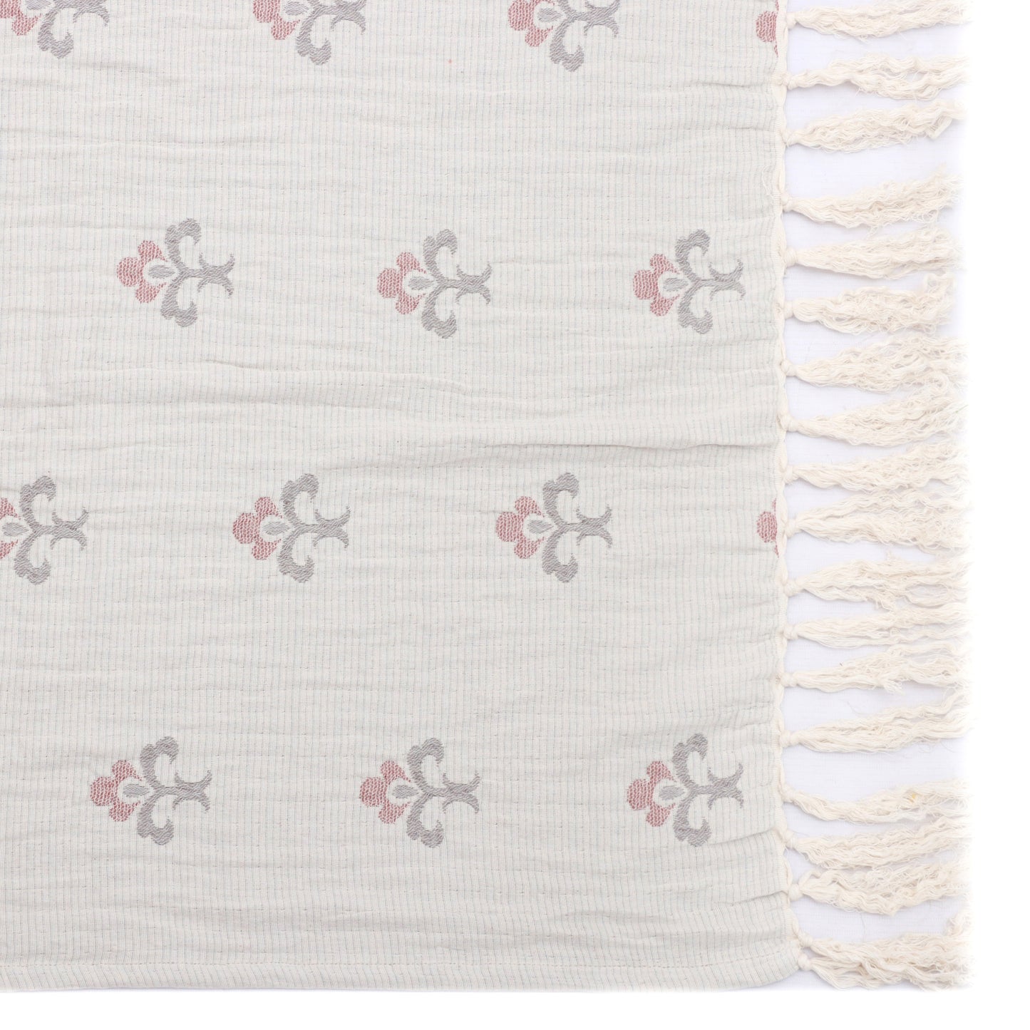 Cotton Jacquard Throw