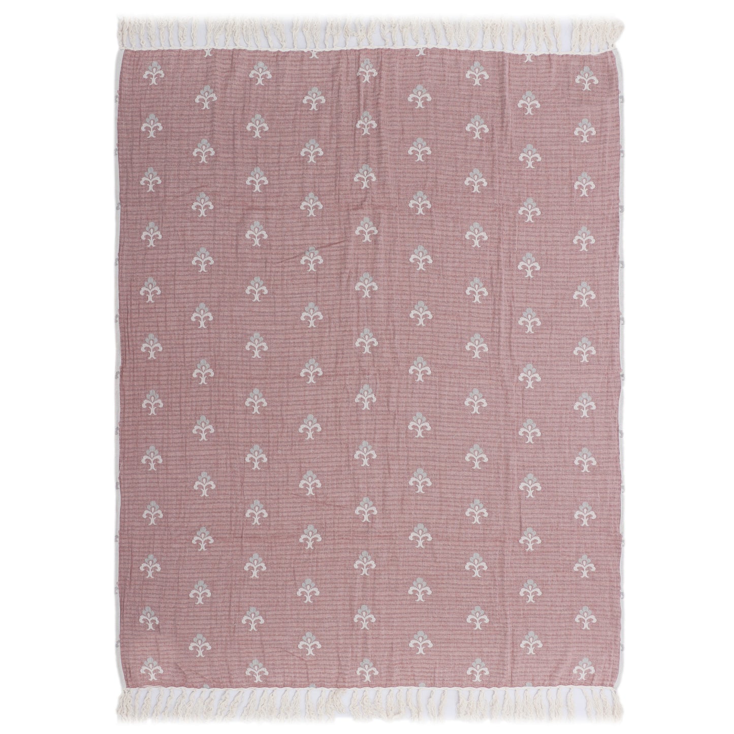 Cotton Jacquard Throw