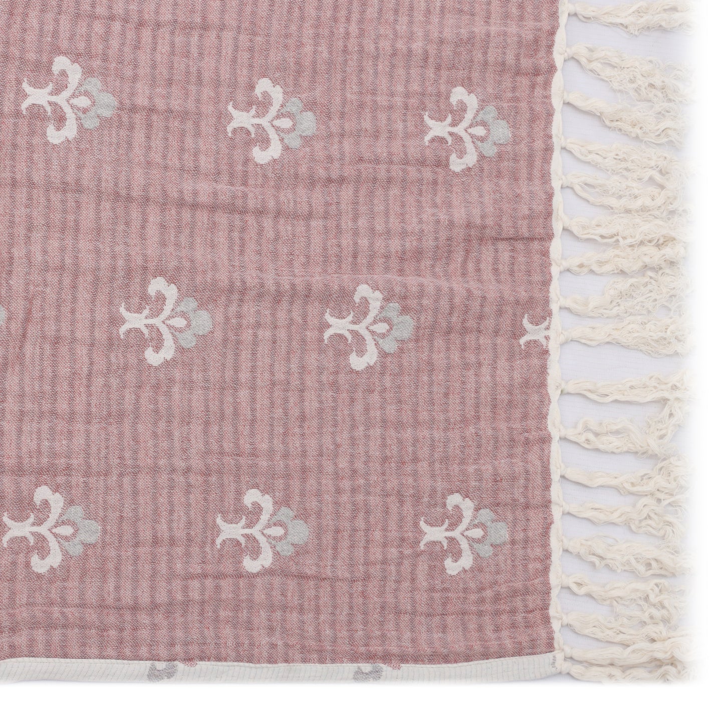 Cotton Jacquard Throw