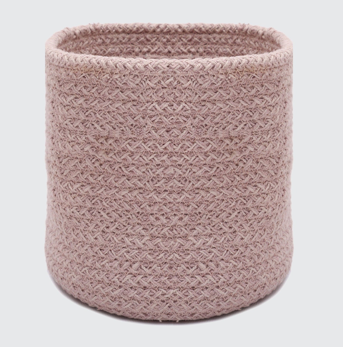 Hand Braided Cotton Basket - Set of 2